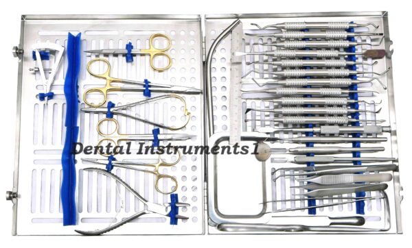 Advanced Dental Implant Kit Oral Surgery 33 pieces of Instruments set