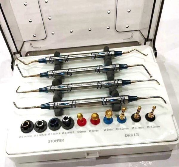 14Pcs Sinus Lift Implant Kit Implant DASK Drills Stoppers Elevatiotion