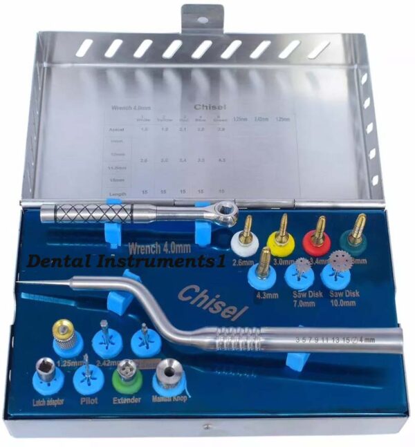 Bone Expander Kit Dental Implant Sinus Lifting with Chisel Kit