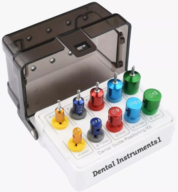 Dental Drill Guide And Implant Positioning Kit Titanium Guided Surgery