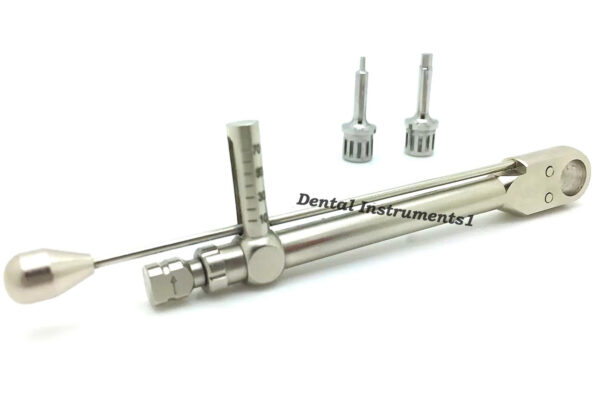 Dental Implant Torque Wrench Ratchet Dental Instrument 10-70 NCM With Drivers