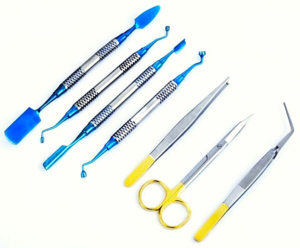 PRF Instruments Surgery Set Dental Implant 7 Pieces