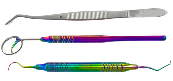 Basic Dental Set Mirror Explorer College Plier