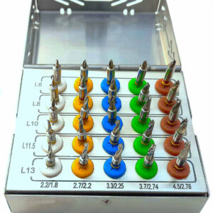 Conical Drills Implant Stopper Guide Kit 25 PCS