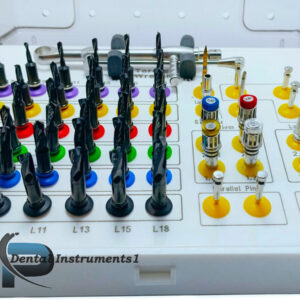 Fully Guided Surgery Drills Kit Implant 56 PCS Set