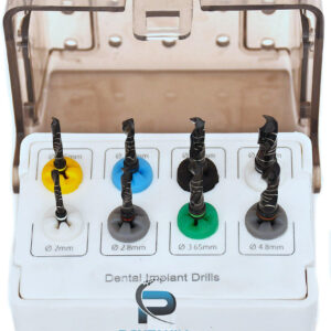 Dental Implant Drills Kit 8 PCS