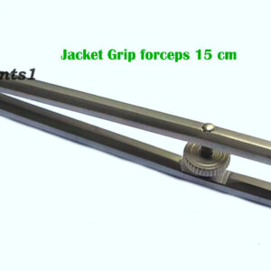 Jacket Grip forceps 15 cm Crown telescope tweezer jaw dental diamond pin plier