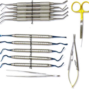 Dental Implant Surgery Kit Mushroom Bone Graft Sinus Lift Tunneling Vista Set