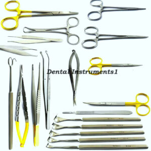 Blepharoplasty Instruments Kit Eyelid Retractors Micro Eye Surgery Ophthalmic