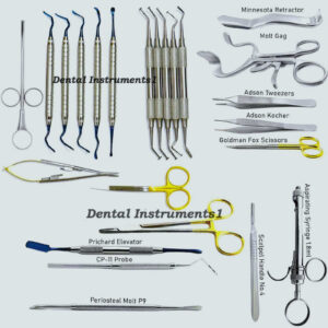Implant Oral Micro Surgery Kit 24 PCS Periodontal Set