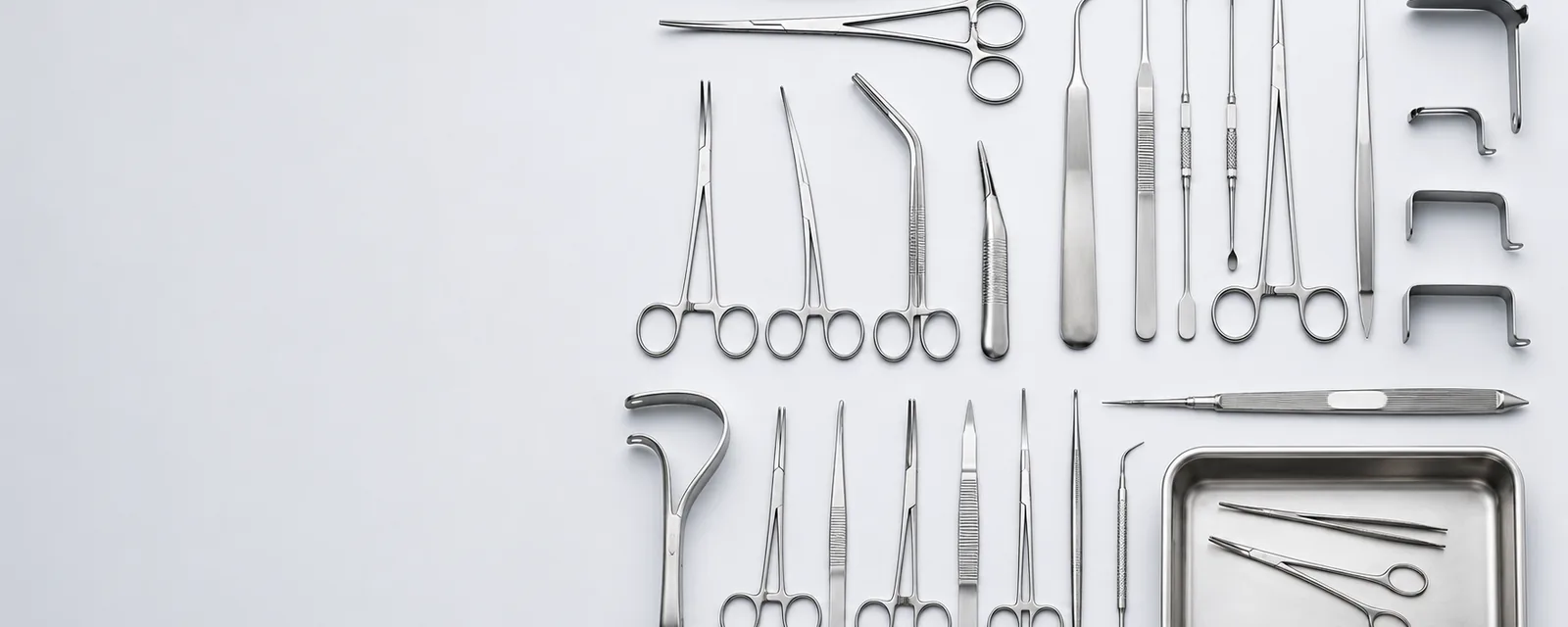 Surgical instruments arranged for catalog browsing